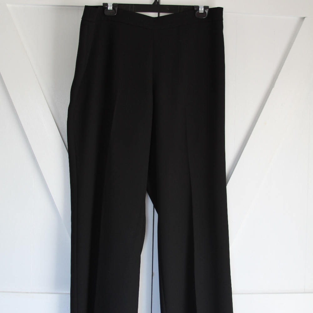 Talbots Petite Classic Black Slacks